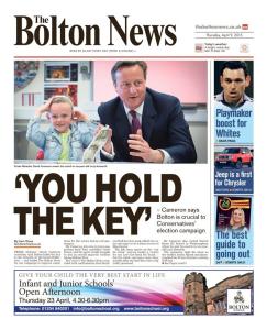 A quarter of the workforce are to be cut in the editorial department of the Bolton News by Newsquest.